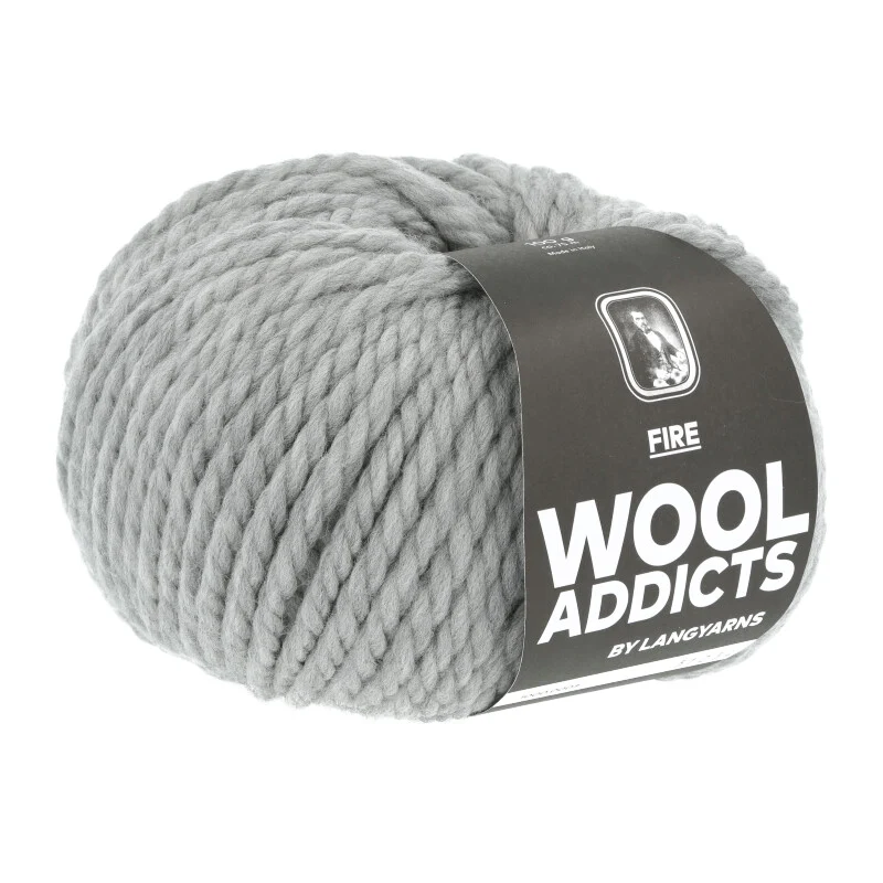 lange Garne Wolle addict Feuer
