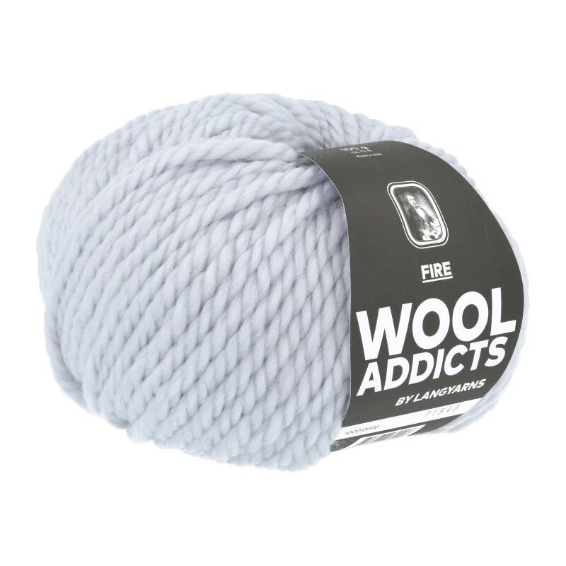 lange Garne Wolle addict Feuer