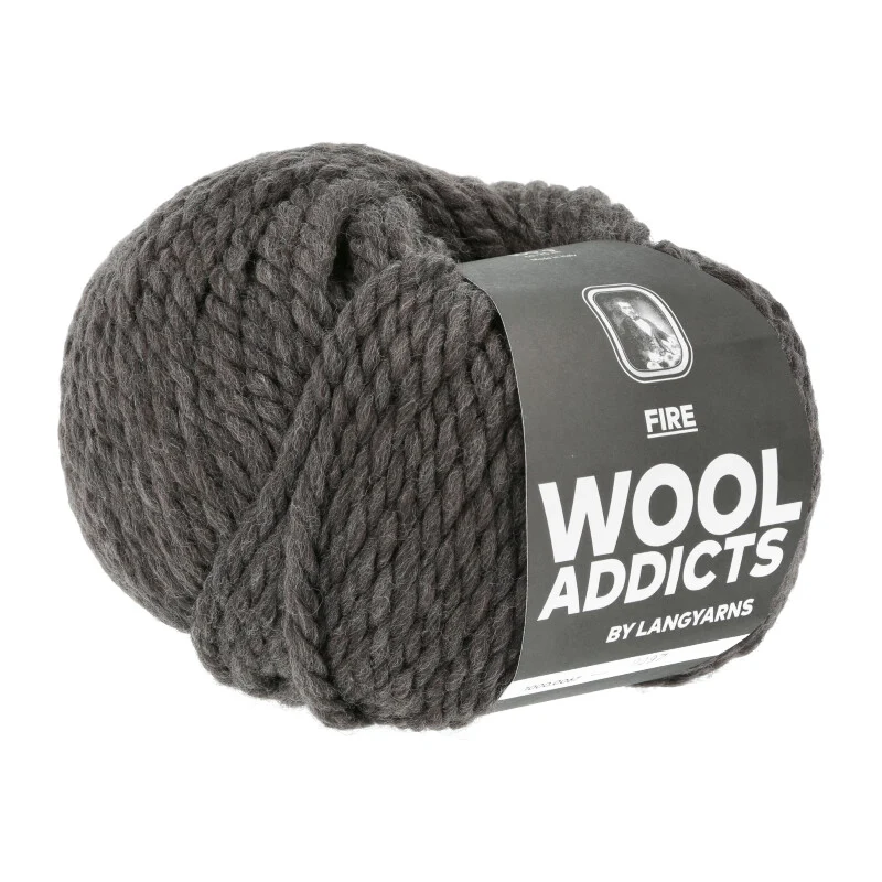 lange Garne Wolle addict Feuer