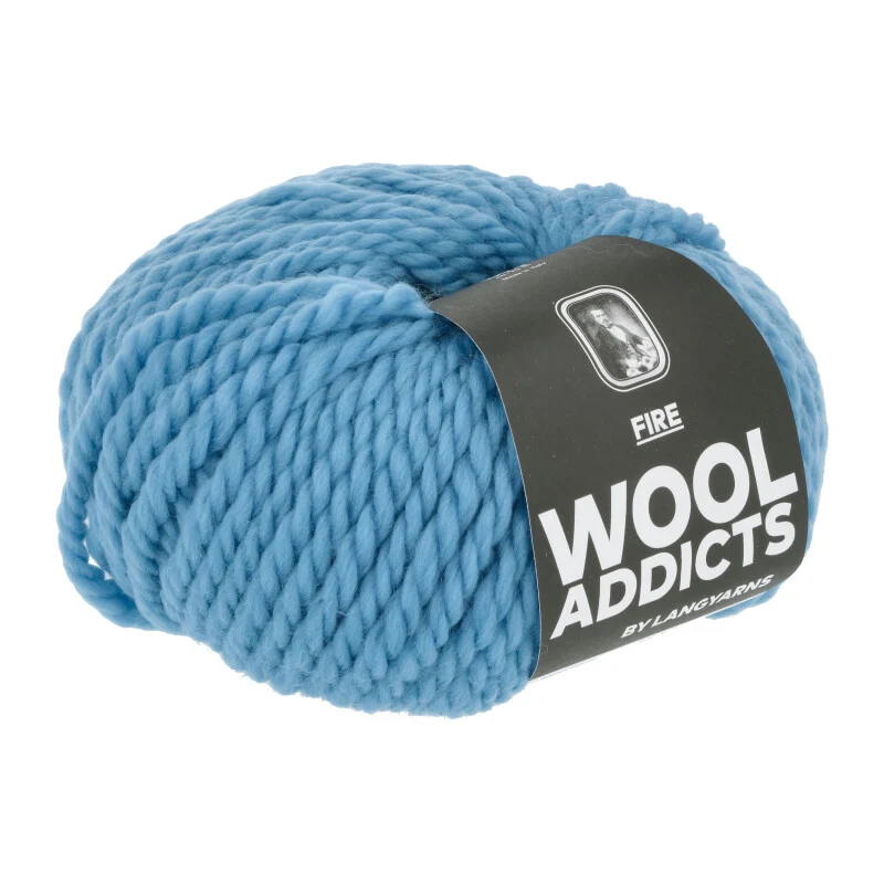 lange Garne Wolle addict Feuer