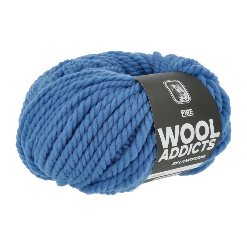 lange Garne Wolle addict Feuer