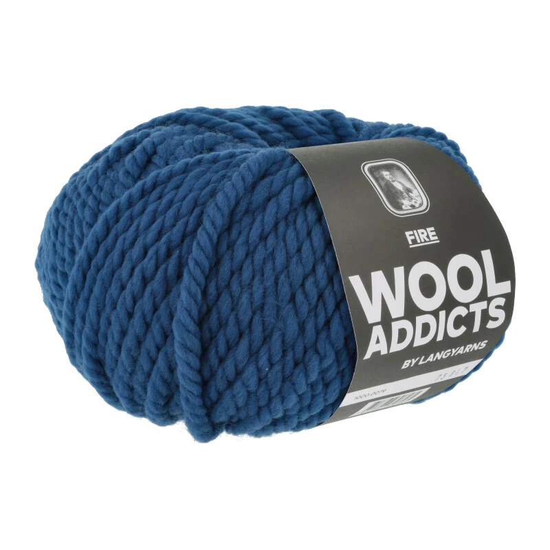 lange Garne Wolle addict Feuer