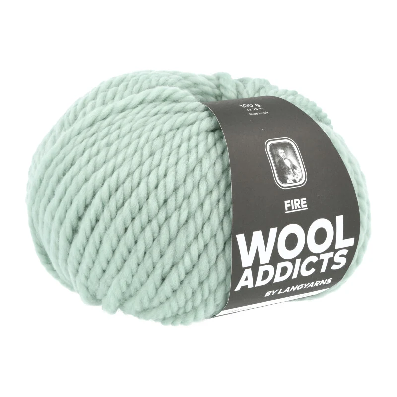 lange Garne Wolle addict Feuer