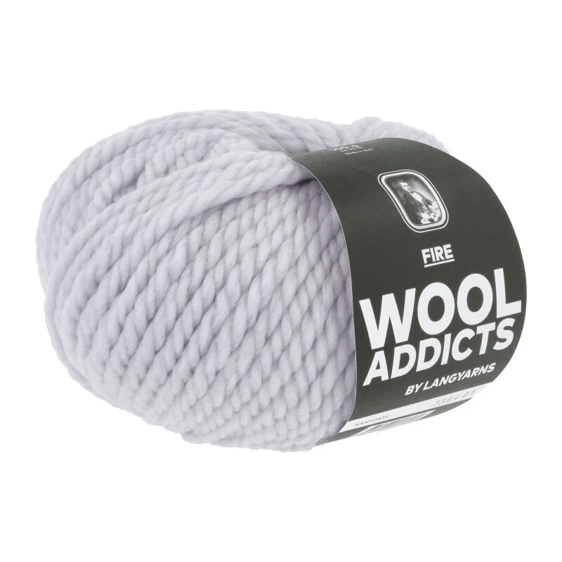 lange Garne Wolle addict Feuer