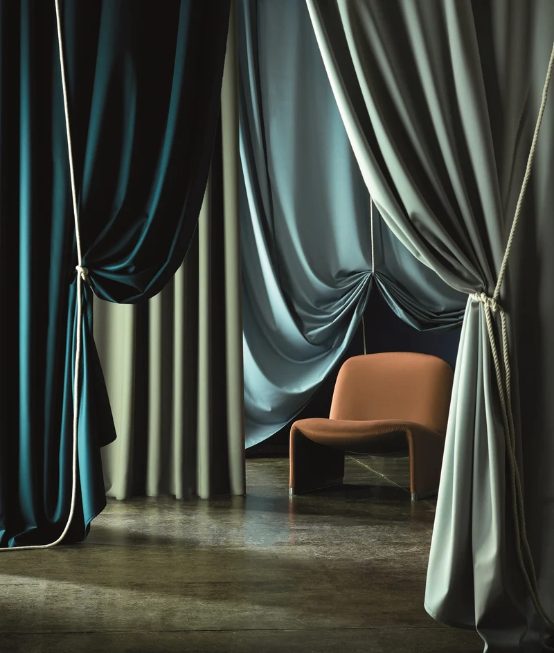 Wool Satin - platinum grey