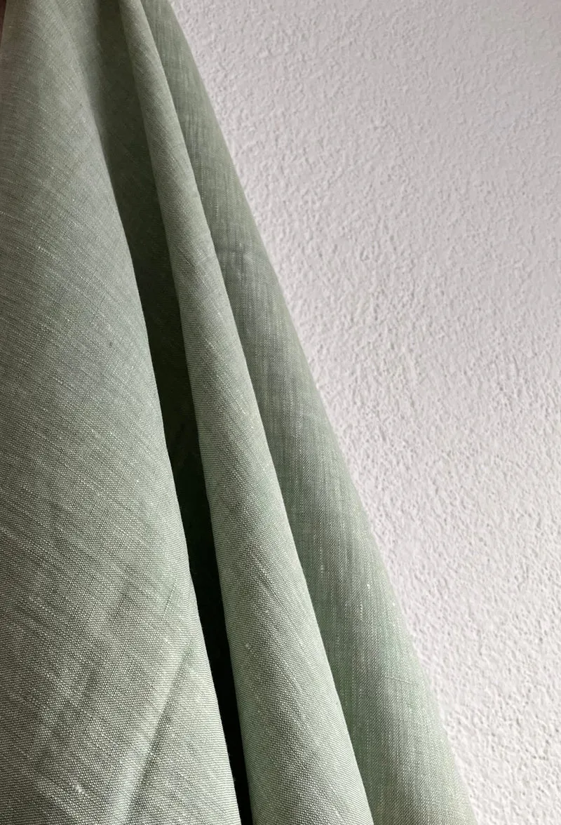 Bio Leinen - olive