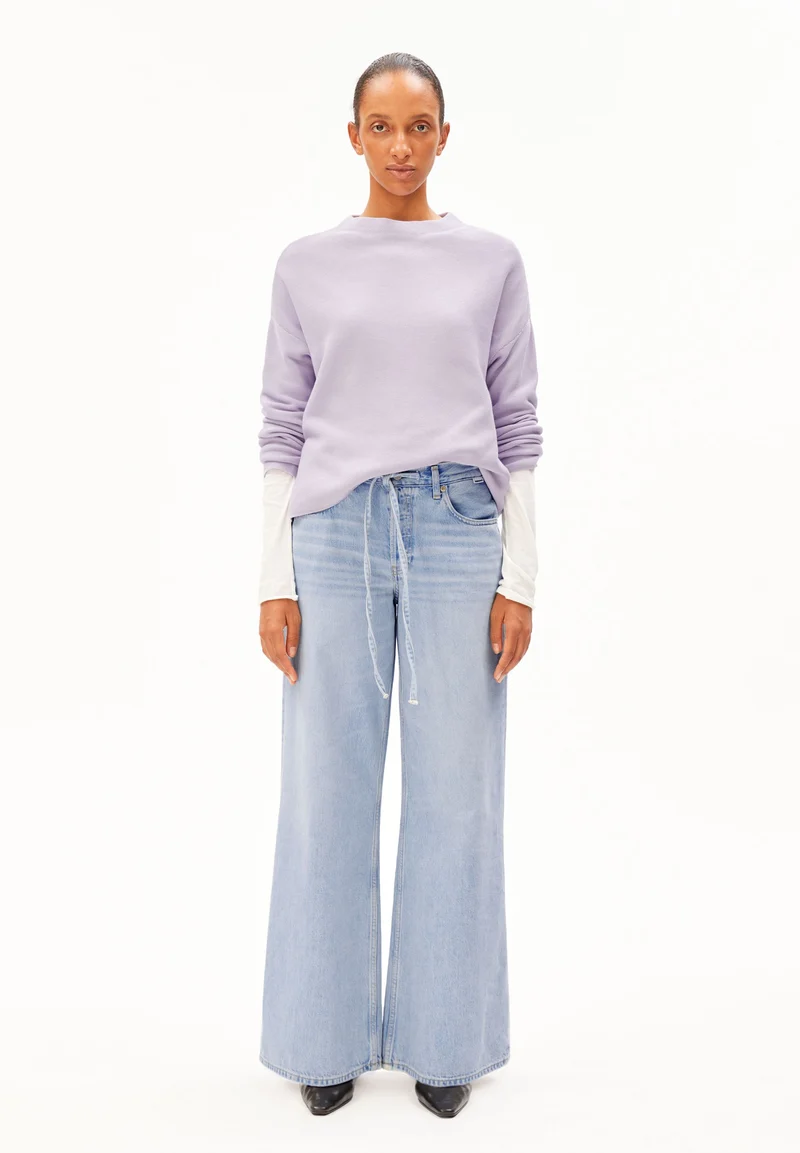 MERINAA LINKS-LINKS STRICKPULLOVER | moonlit lilac