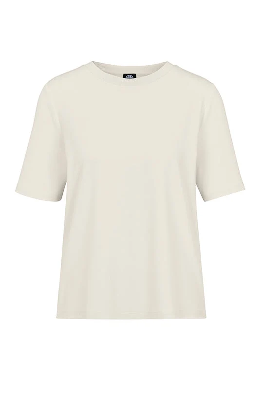Basic-Shirt mit Viskosestretch in Farbe Champagner