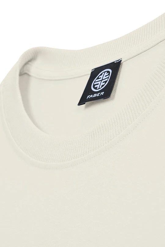Basic-Shirt mit Viskosestretch in Farbe Champagner
