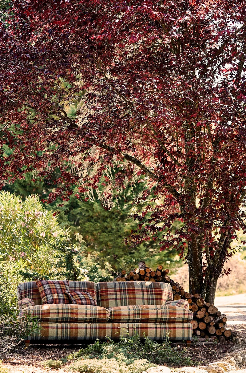 Wool Check Brayndle - fig