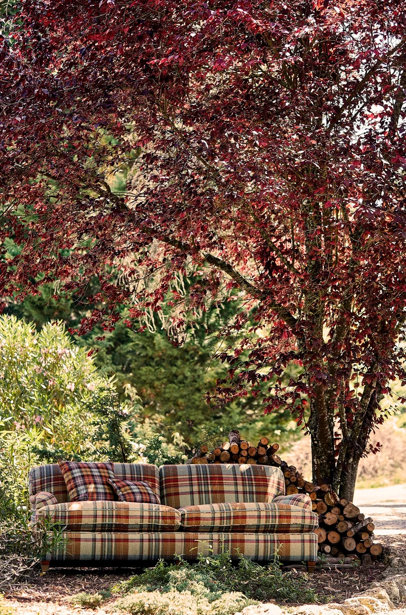 Wool Check Brayndle - chasm