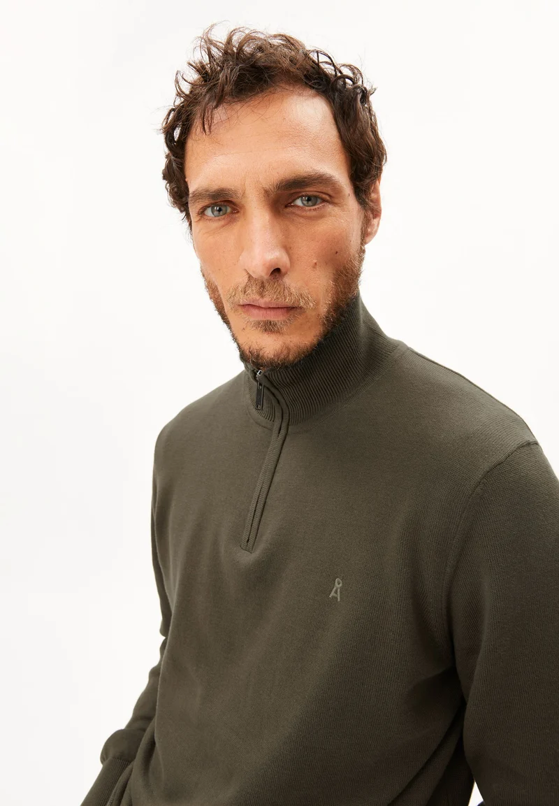 FAABES STRICKPULLOVER | dark earth