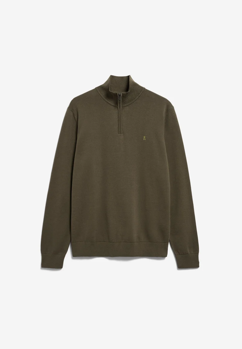 FAABES STRICKPULLOVER | dark earth