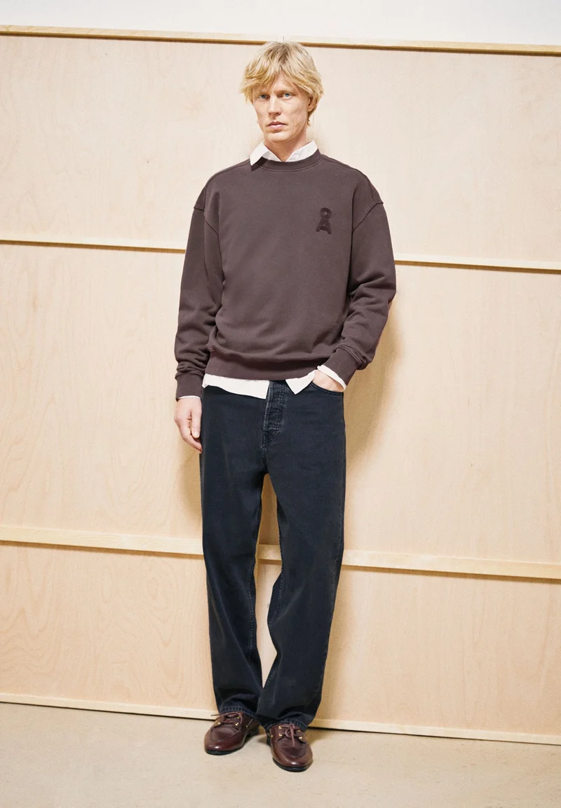 ICONIC Å GMT DYE SWEATSHIRT | claystone washed