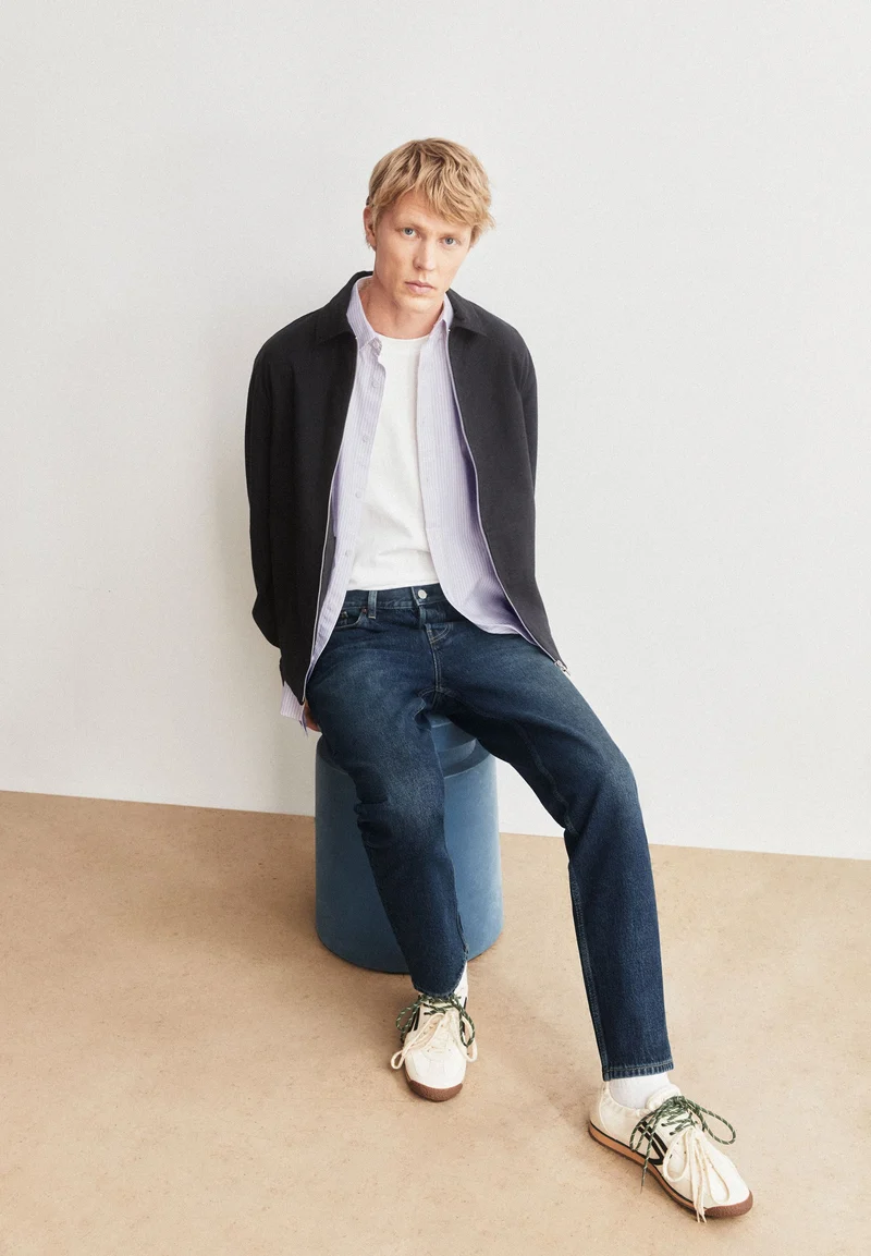 MAAKXY RELAXED TAPERED JEANS | moonstone