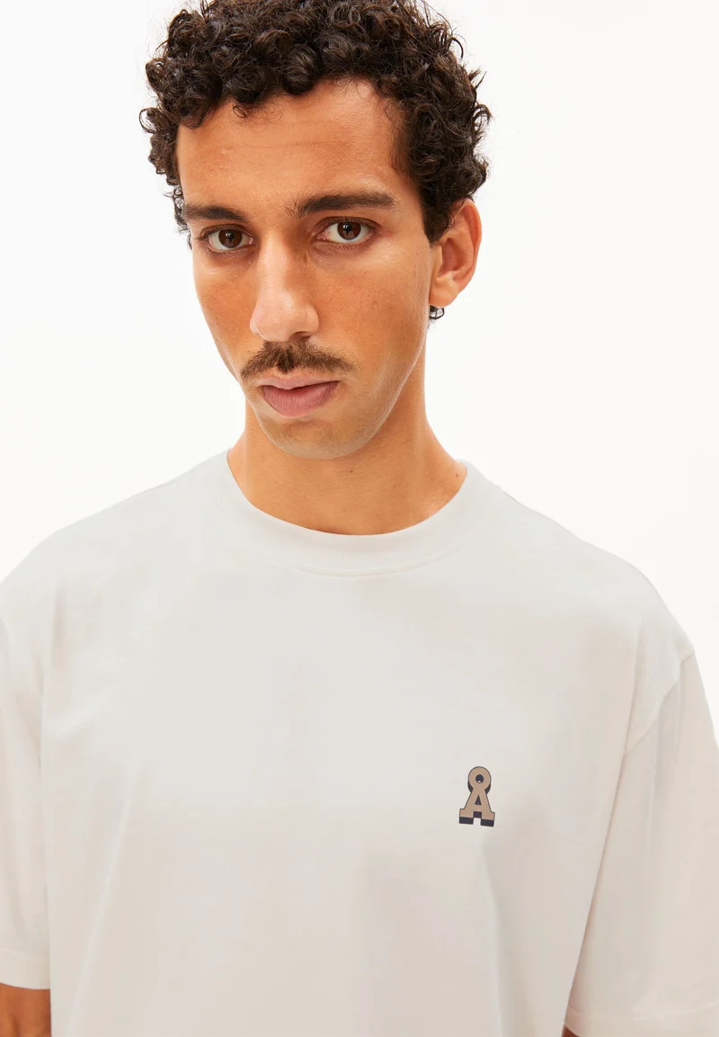 ICONIC Å MAARKOS MELANGE T-SHIRT | pure