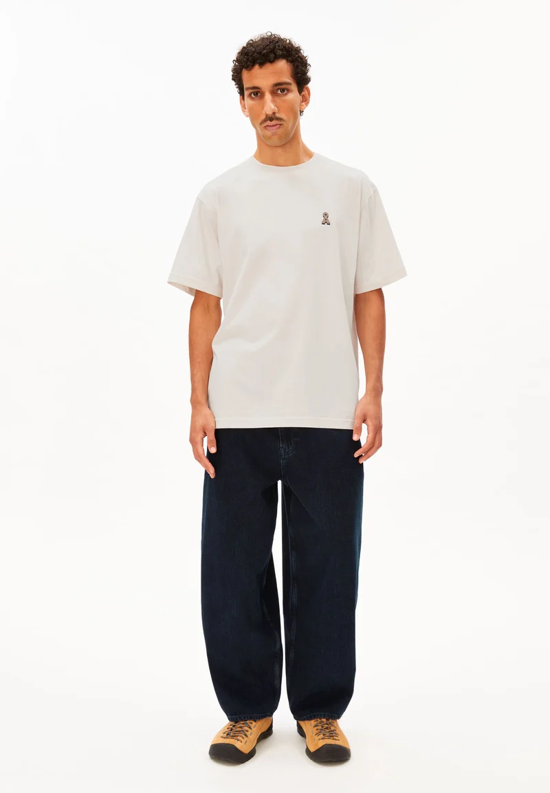 ICONIC Å MAARKOS MELANGE T-SHIRT | pure