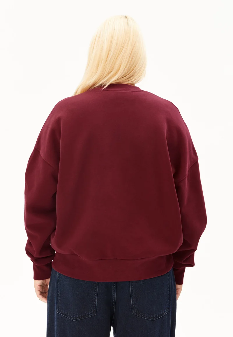 ICONIC Å ALIZAA SWEATSHIRT | velvet red
