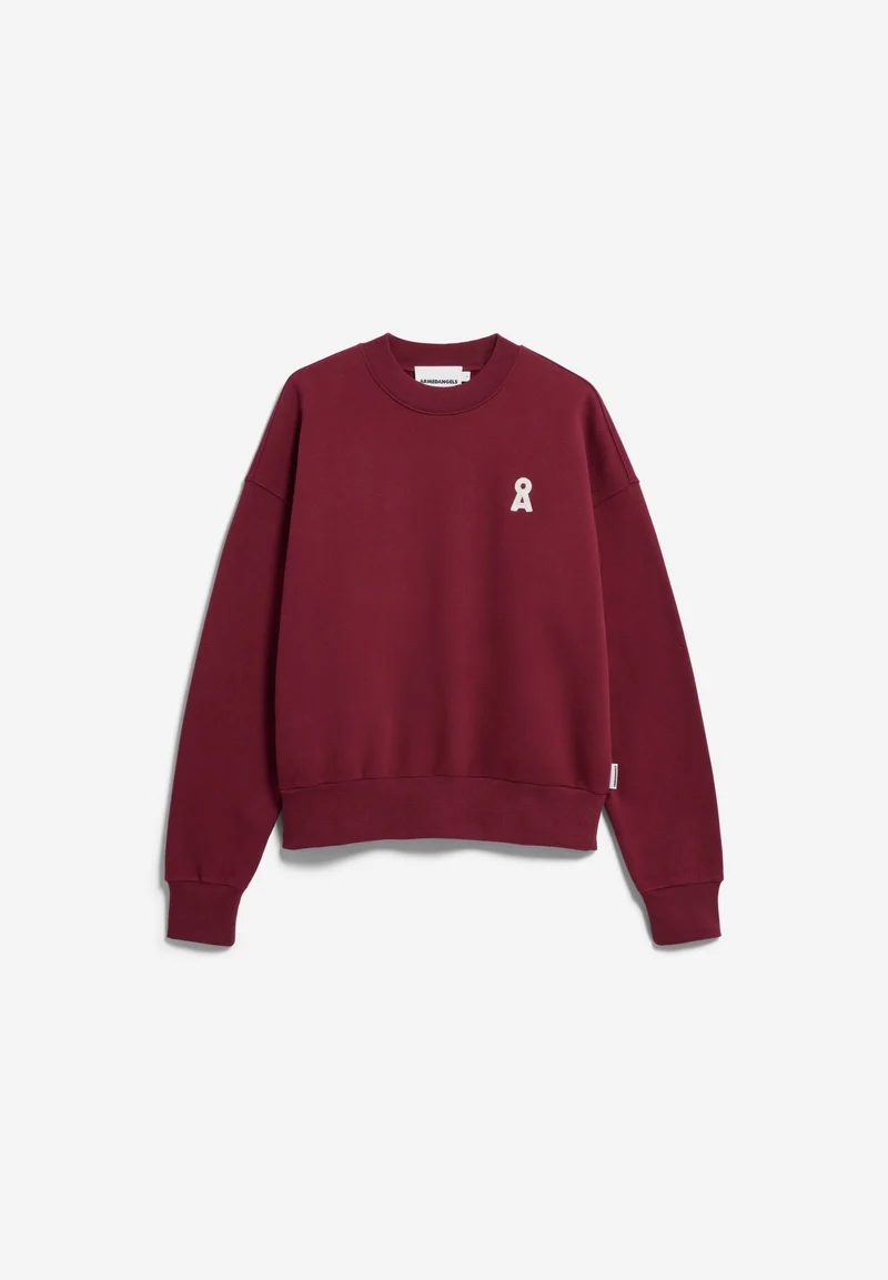 ICONIC Å ALIZAA SWEATSHIRT | velvet red