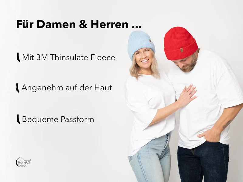 Mütze mit Thinsulate Fütterung Grobstrick