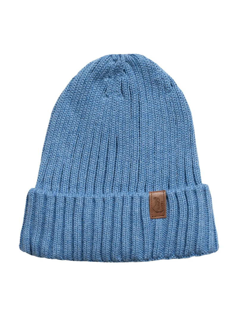 Mütze mit Umschlag Beanie aus Baumwolle