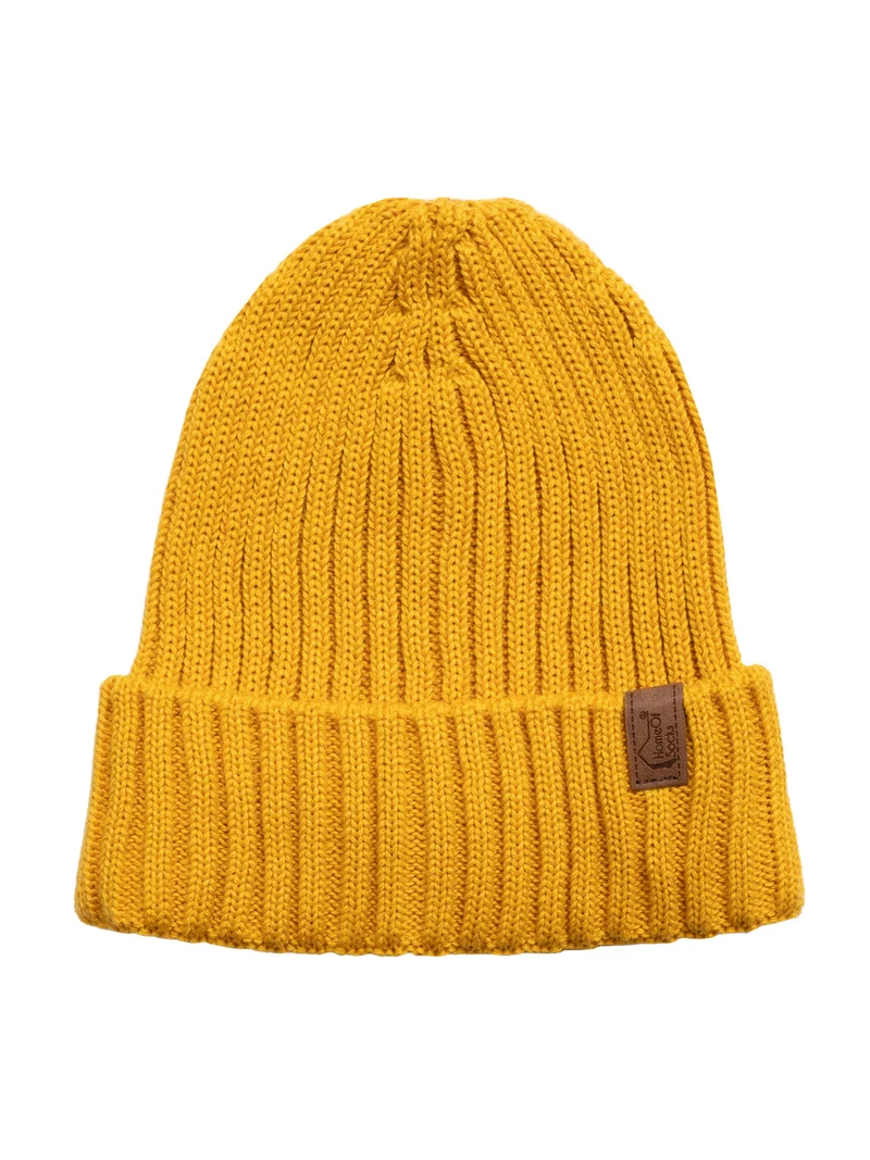 Mütze mit Umschlag Beanie aus Baumwolle