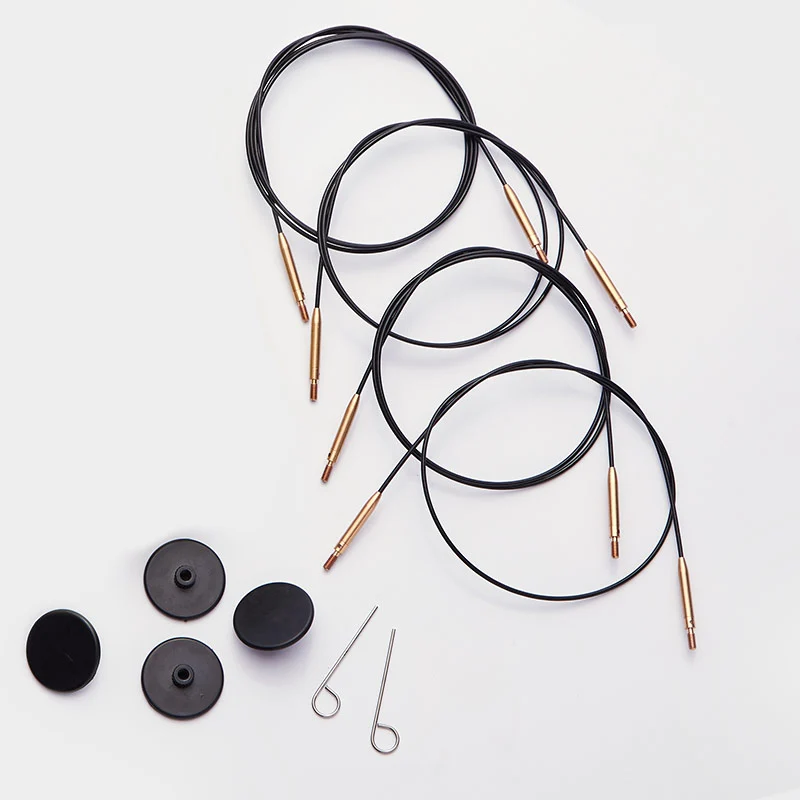 knit pro Kabel um 360° drehbar und fixiert