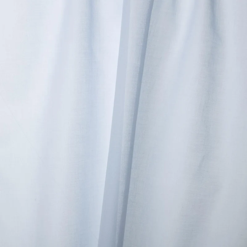 Bio Gardinenstoff - sky blue 280 cm