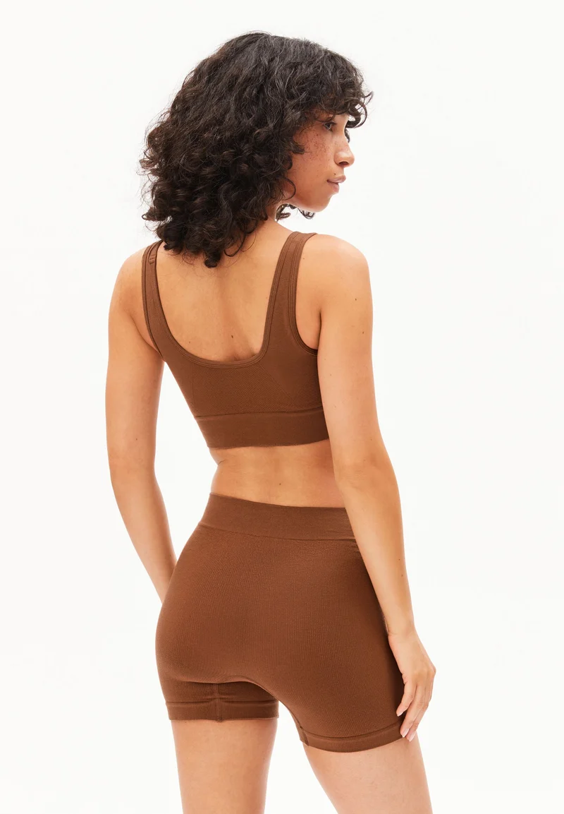 BRAA SEAMAALA BRALETTE | umber oak