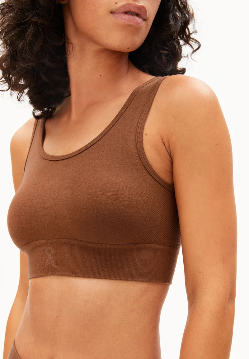 BRAA SEAMAALA BRALETTE | umber oak
