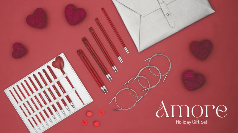 knit pro Amore tunesisches Häkelnadelset