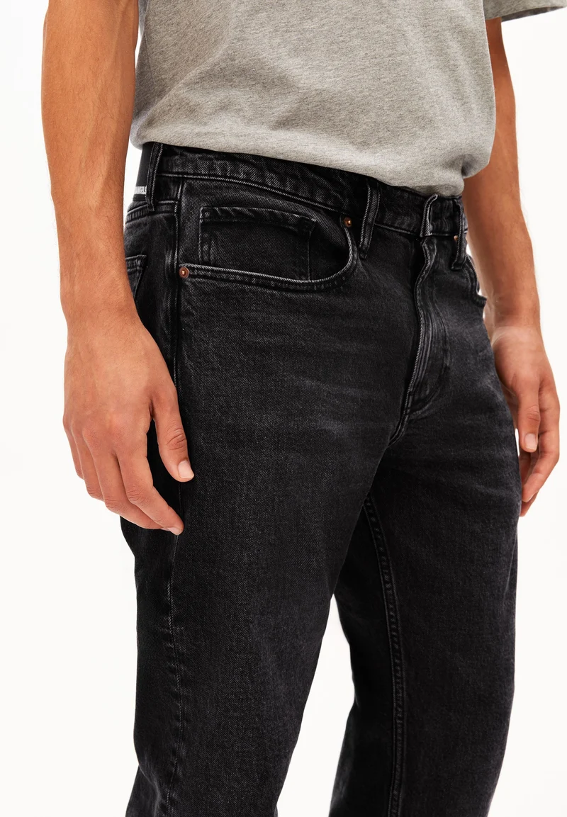 DYLAANO STRAIGHT JEANS | black dust
