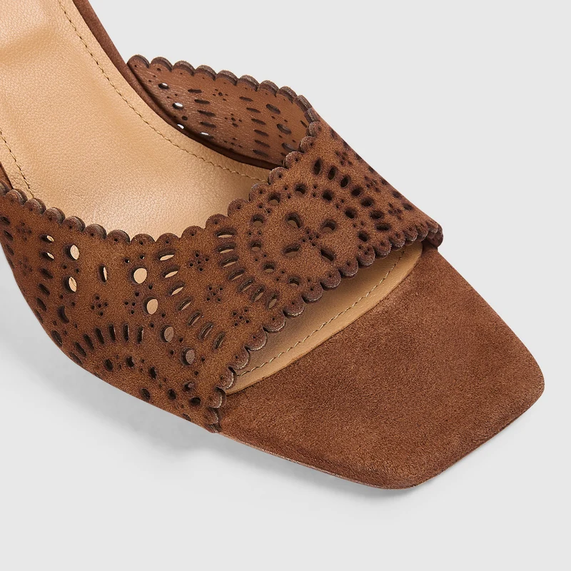Inez Kitten-Heels - Hellbraun