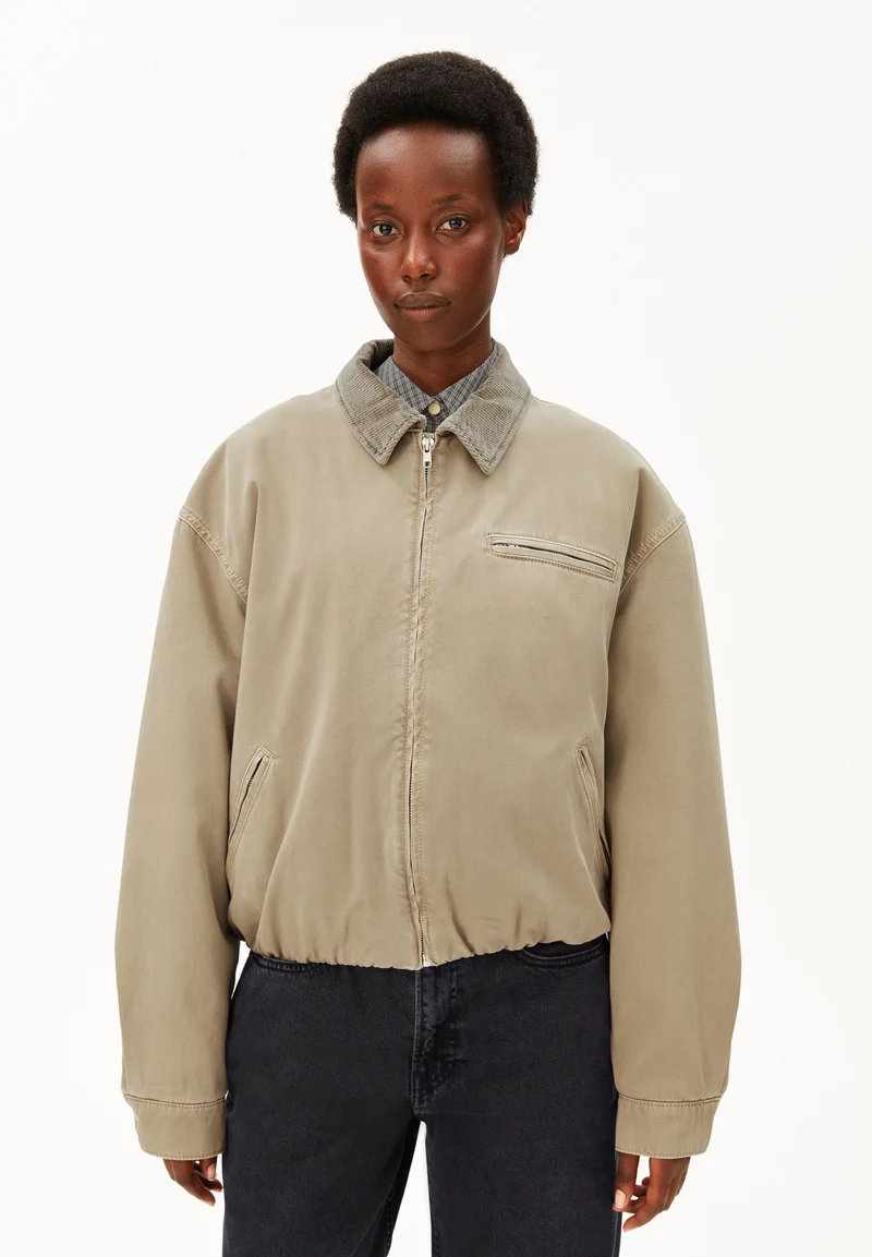 GEFÜTTERTE BAUMWOLLJACKE