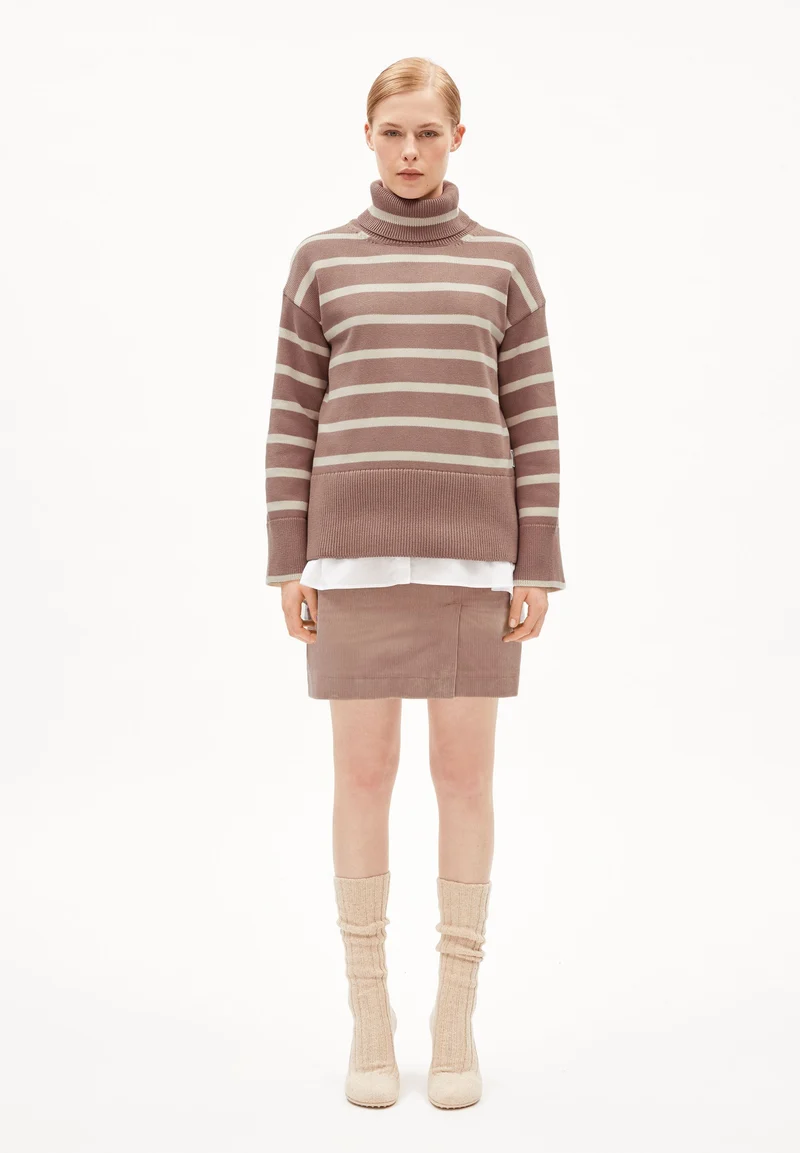 CHANAA STRIPES | cinnamon dust-oatmilk