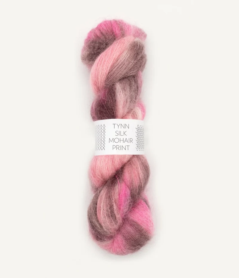 Sandnes Garn Tynn Seide Mohair print