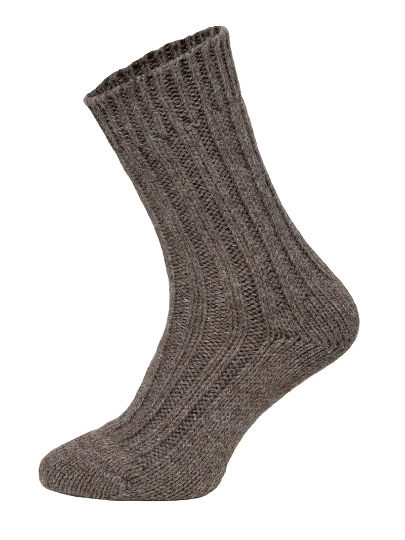 2 Paar 50% Wollsocken mit Alpakawolle