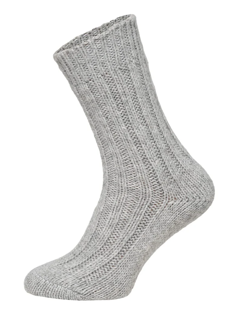 2 Paar 50% Wollsocken mit Alpakawolle