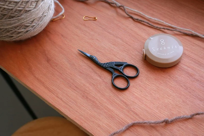 ka seeknit Storchenschere 9cm (3.5'')