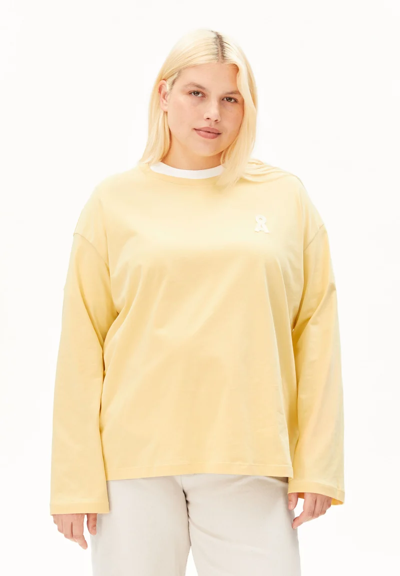 ICONIC Å FIETAA LANGARMSHIRT | golden hay