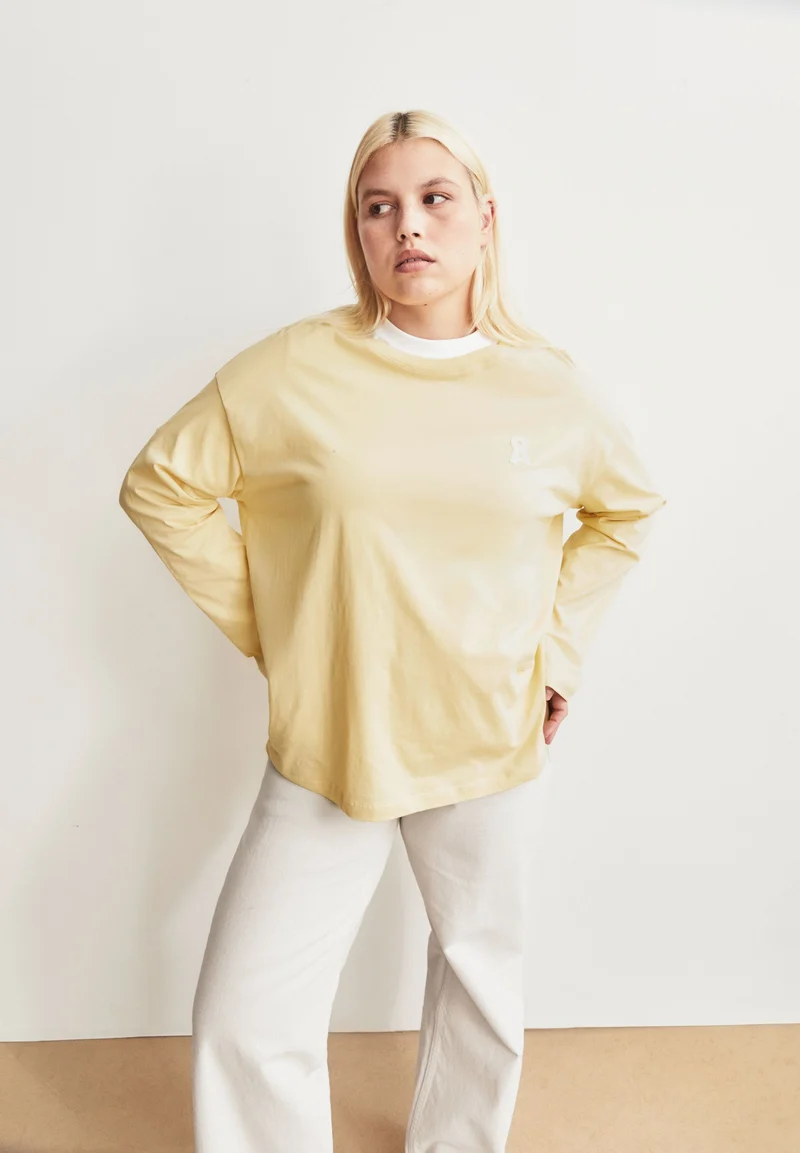 ICONIC Å FIETAA LANGARMSHIRT | golden hay