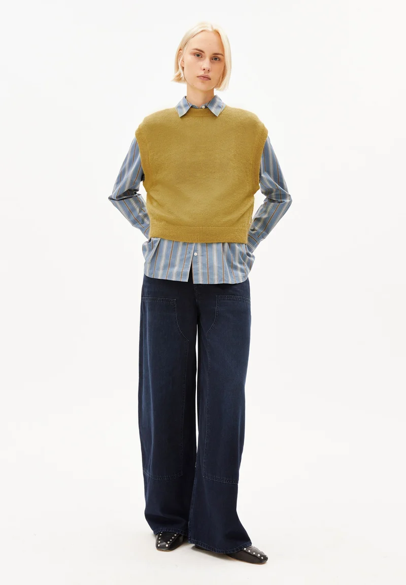 MOHAIR-MIX STRICKPULLUNDER | mosslace