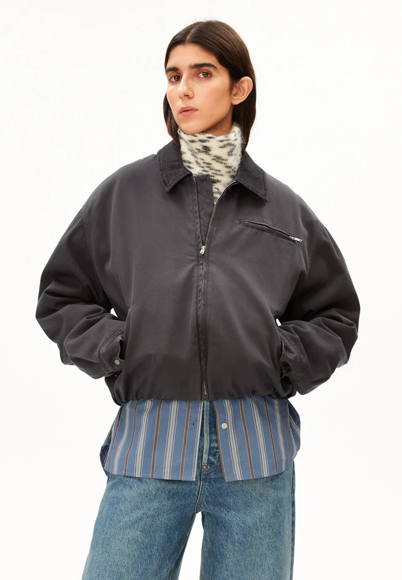 GEFÜTTERTE BAUMWOLLJACKE