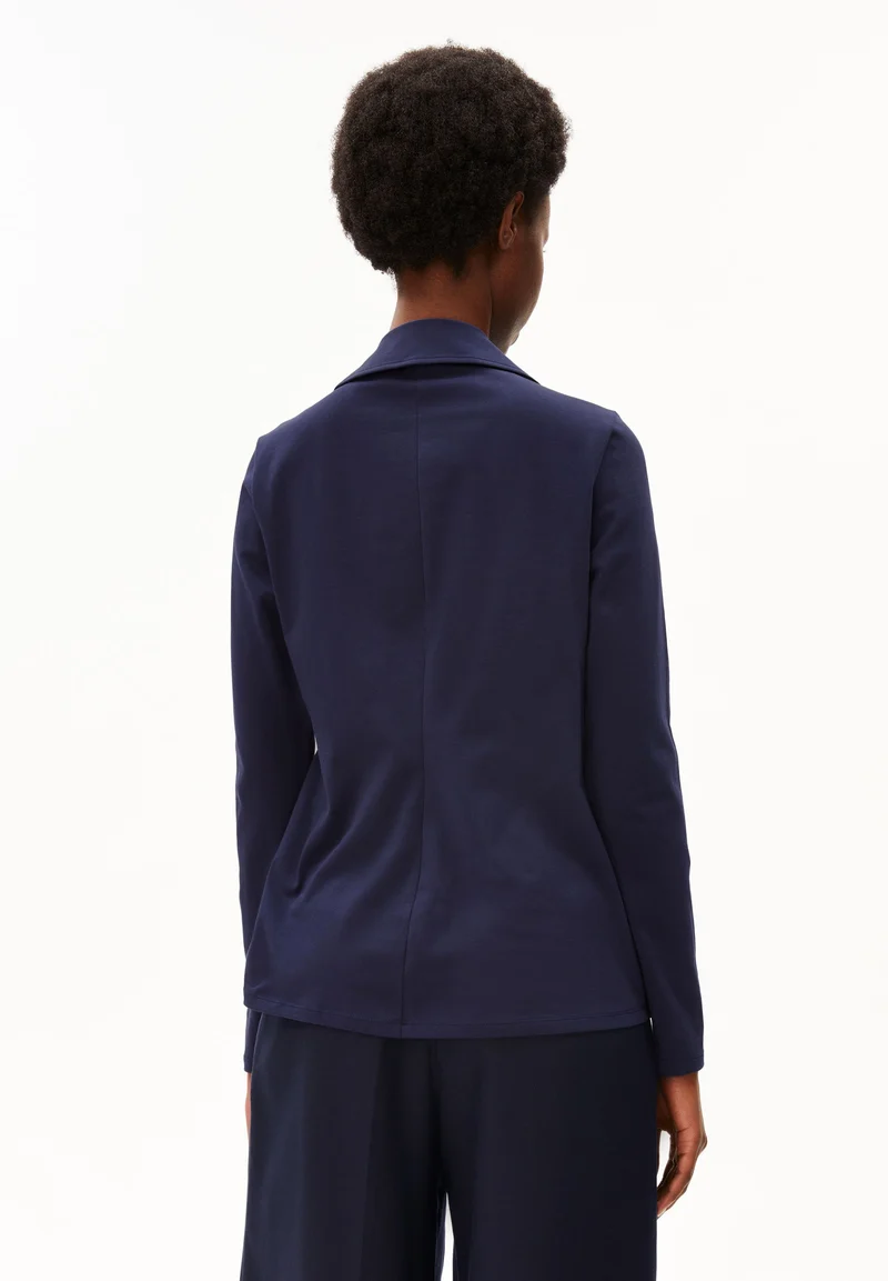 NALAANNIA BLUSE | tinted navy