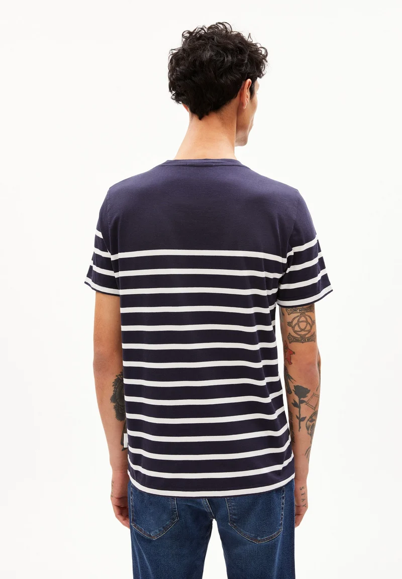 AADROS STRIPES | night sky-oatmilk