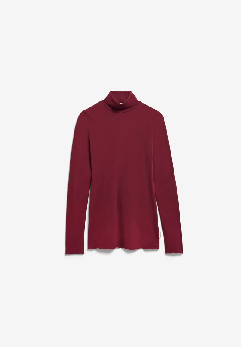 GRAZILIANAA SOFT LANGARMSHIRT | velvet red