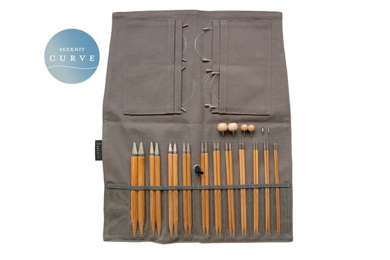 ka seeknit Koshitsu CURVE 15 cm (6'') Premier-Set 11 Größen