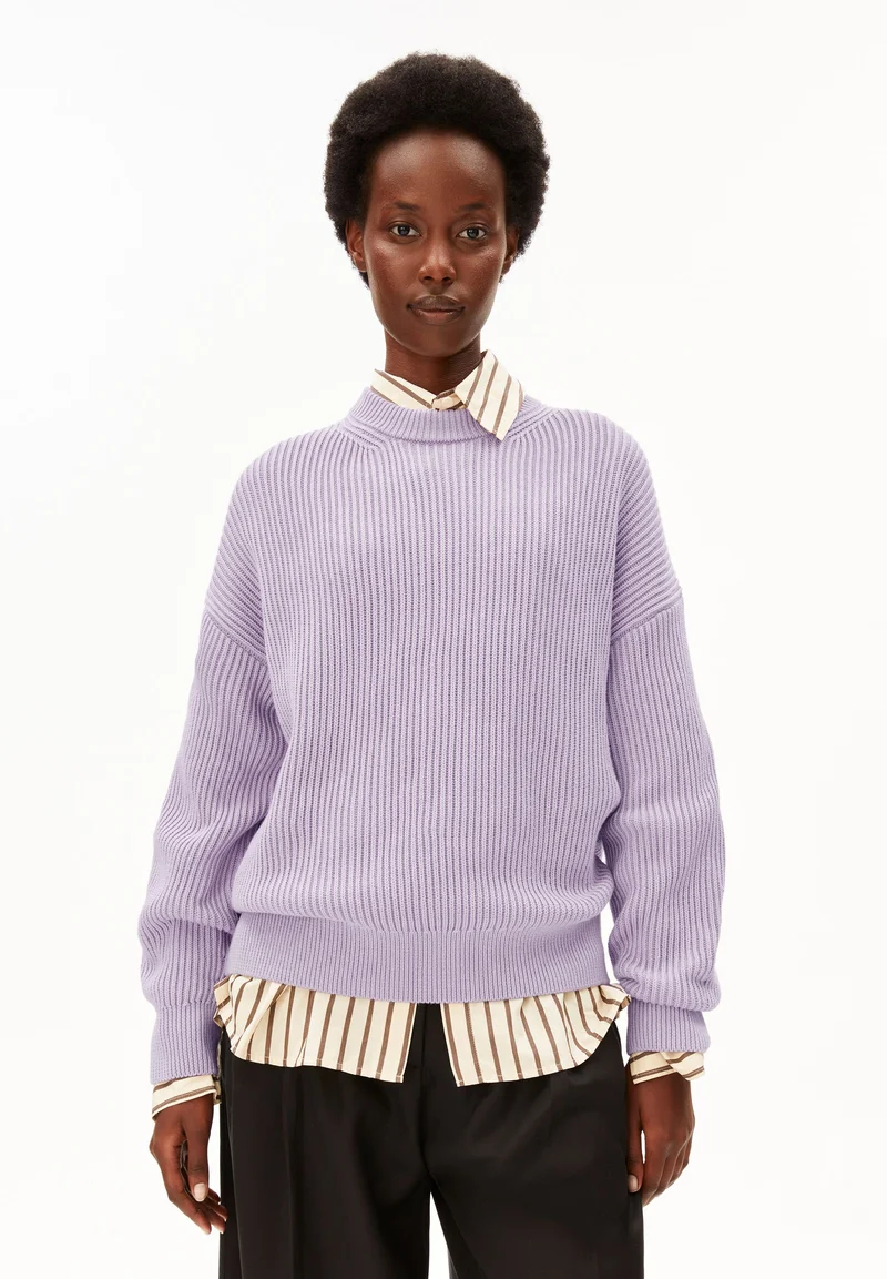 VANISÉ RIPPSTRICKPULLOVER