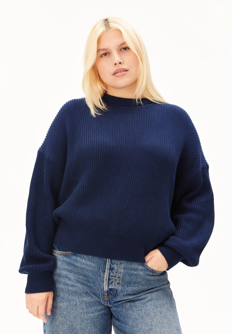 VANISÉ RIPPSTRICKPULLOVER