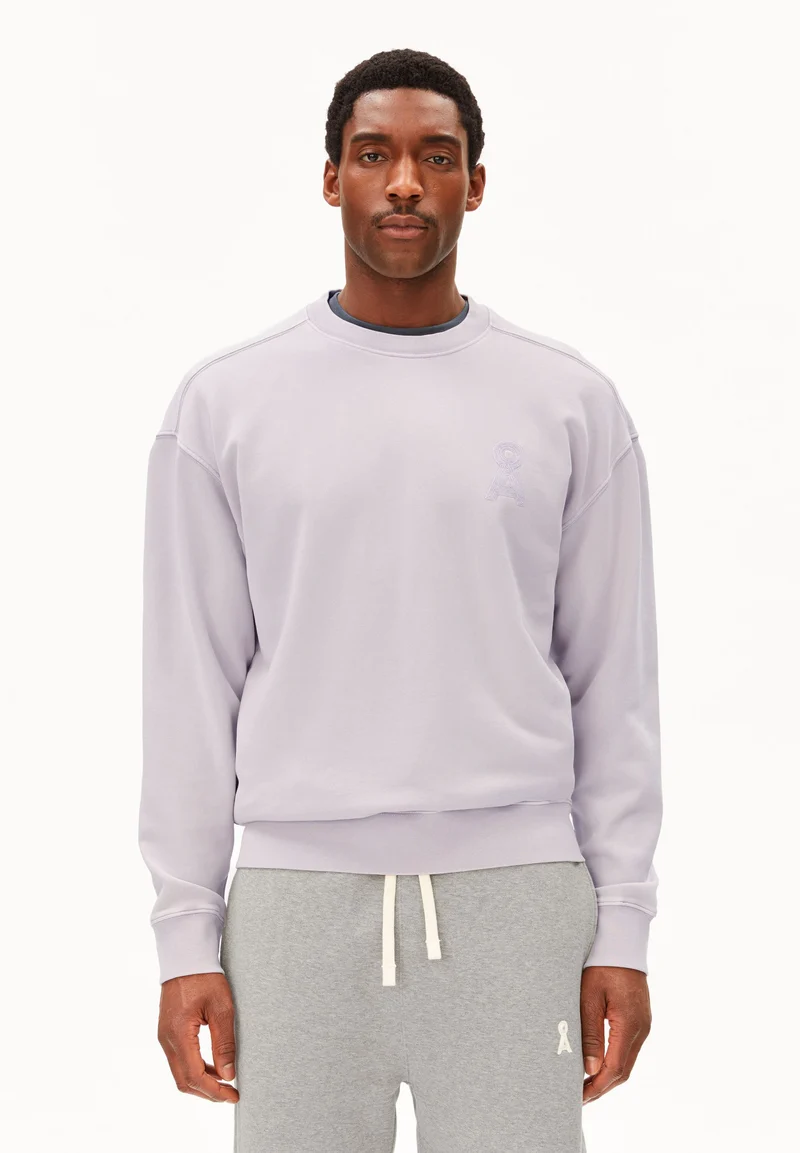 ICONIC Å GMT DYE SWEATSHIRT | moonlit lilac washed